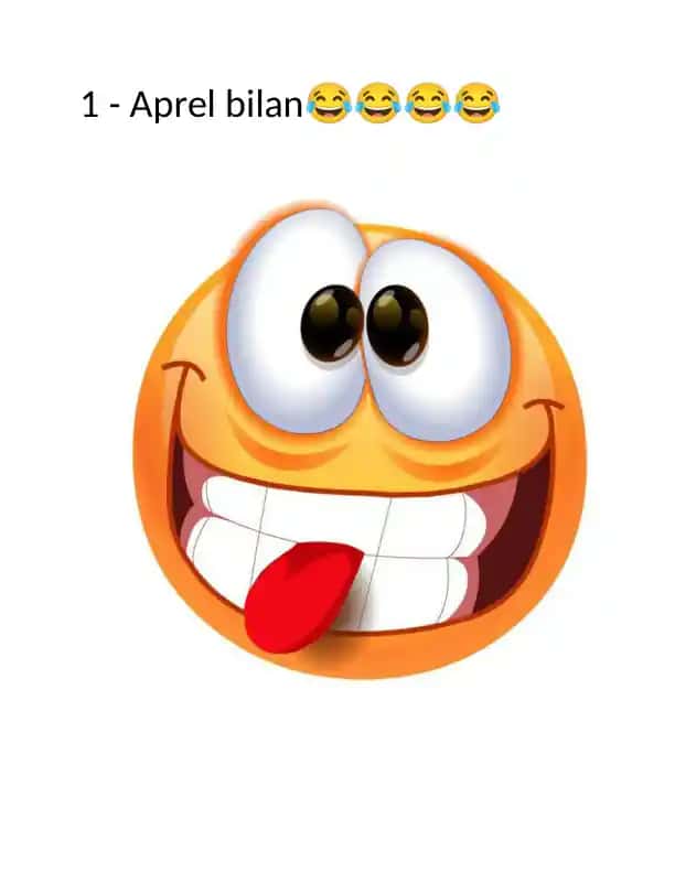 Aprel bilan