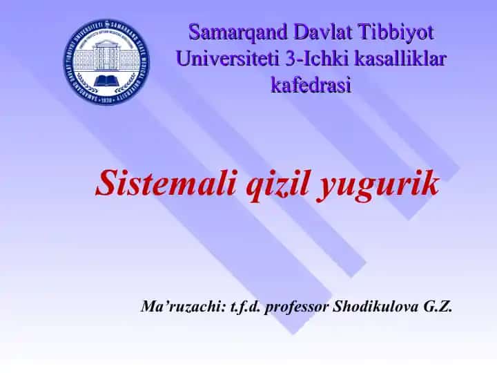 Sistemali qizil yugurik