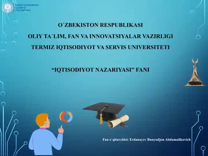 Iqtisodiyot nazariyasi