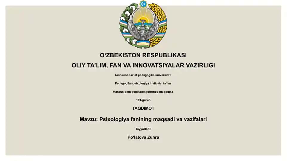 Maxsus pedagogika:oligofrenopedagogika