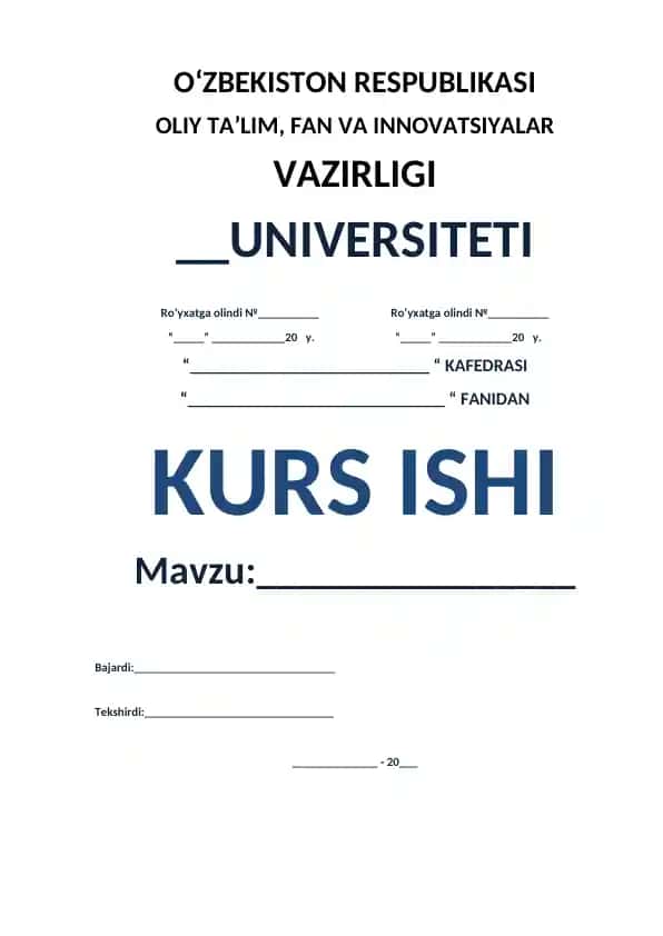 Muloqot va shaxslararo munosabatlar (Kurs ishi)