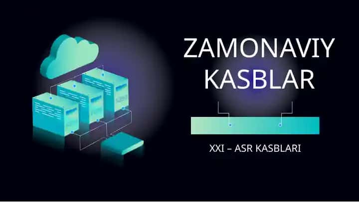 Zamonaviy kasblar