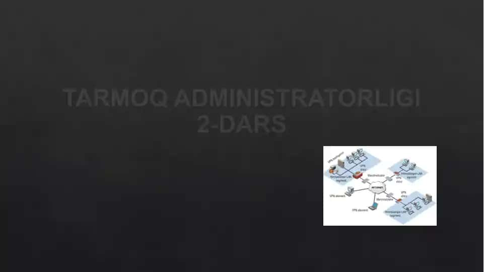 IP address va ularning tasnifi