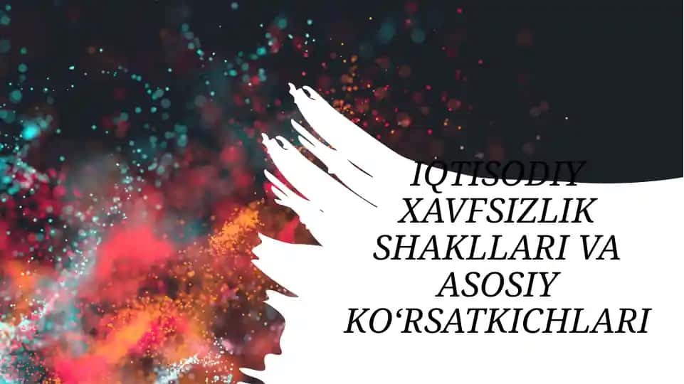 Iqtisodiy Xavfsizlikning Shahsiy, Korporativ va Davlat Darajasini Oshirish