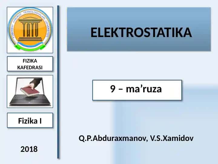 Elektrostatika