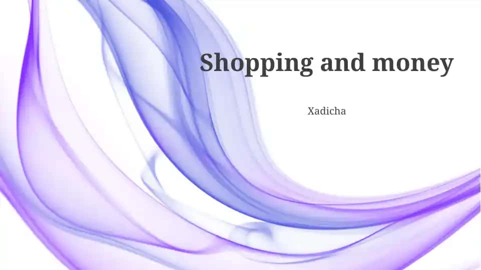 The Psychology of Shopping