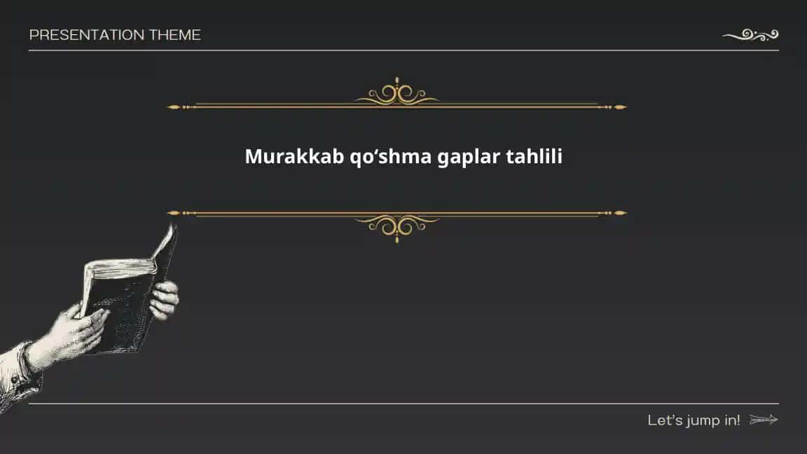 Murakkab qoʻshma gaplar tahlili