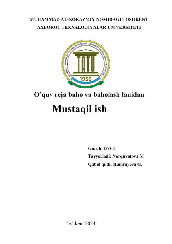 Pedagogik testning validligi va ishonchligi