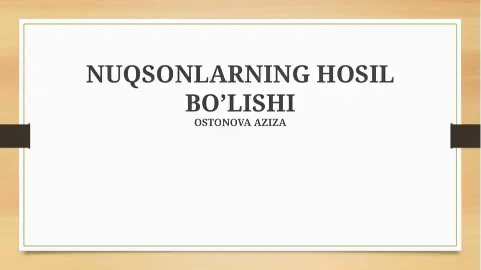 Zararlarning Aniqlash va Qoplash Usullari