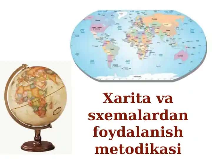 Xarita va sxemalardan foydalanish metodikasi