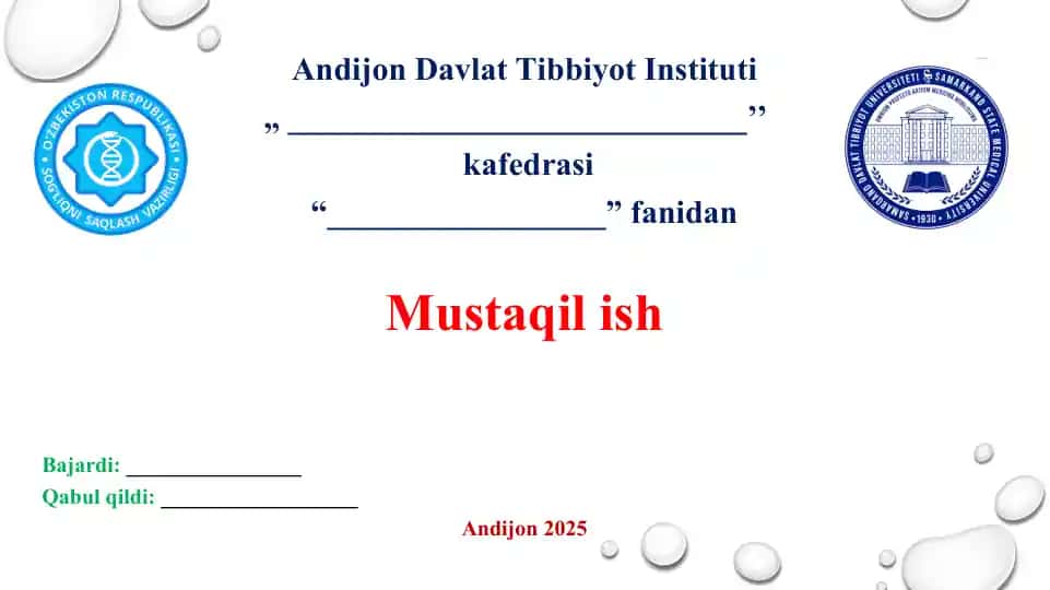 Qorin tifi va paratif A va B qo'zg'atuvchilar keltirib chiqaradigan kasalliklari. Ularning tasnifi va laboratoriya tashxisi. Sifatli taqdimot 23 bet.
