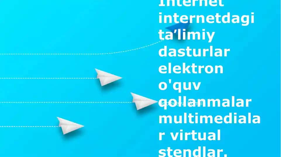 Internet-asosidagi ta'lim dasturlari