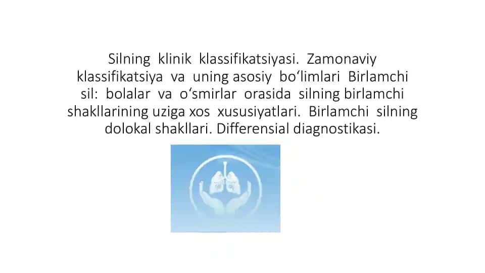 Silning klinik klassifikatsiyasi