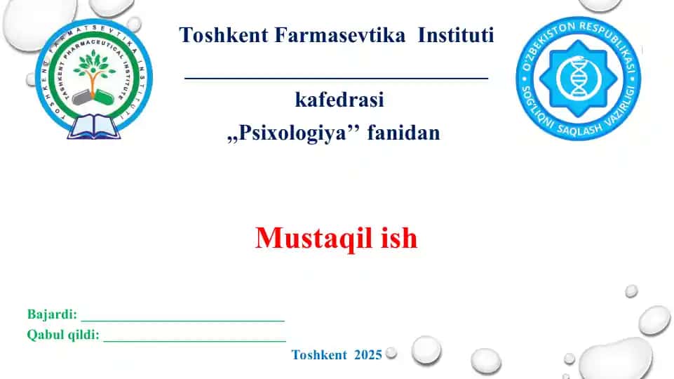 Shaxsni idrok qilishda psixologik bilimlarning ahamiyati. Taqdimot 14 bet.