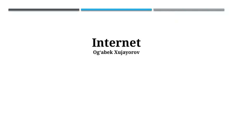Internet