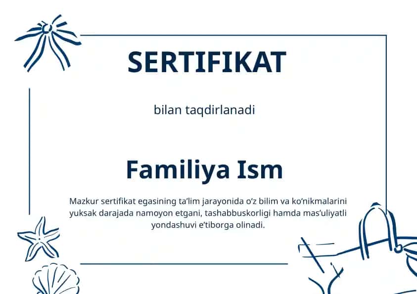SERTIFIKAT