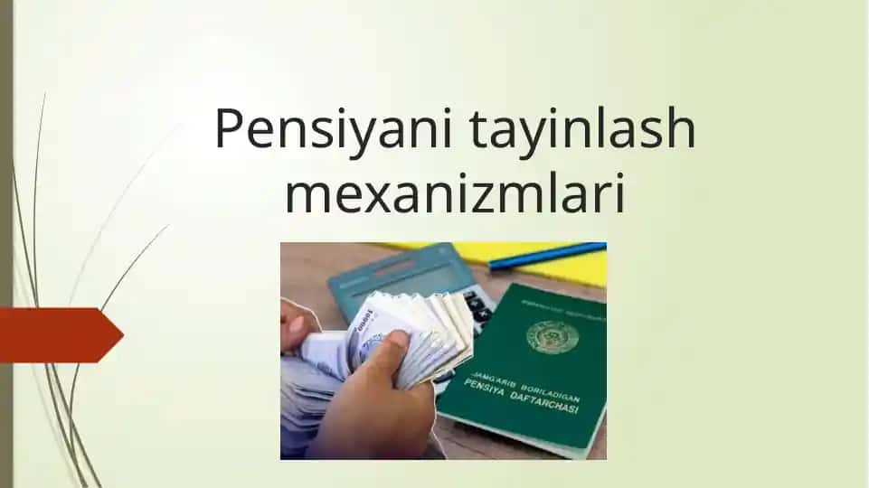 Pensiyanitayinlash mexanizmlari