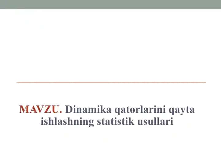 Statistika bo‘yicha praktikum: o‘quv qo‘llanma
