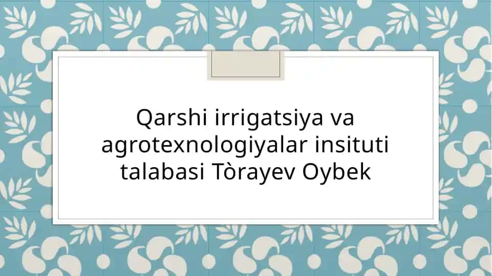 Kichik beznis Korxonalarini boshqarishni òziga xos xususiyatlari