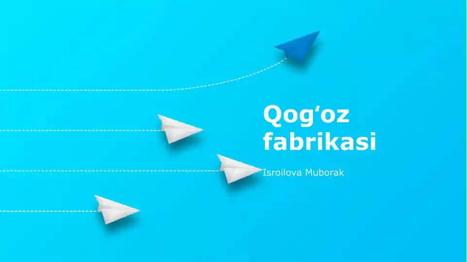 Qog'oz fabrikasi