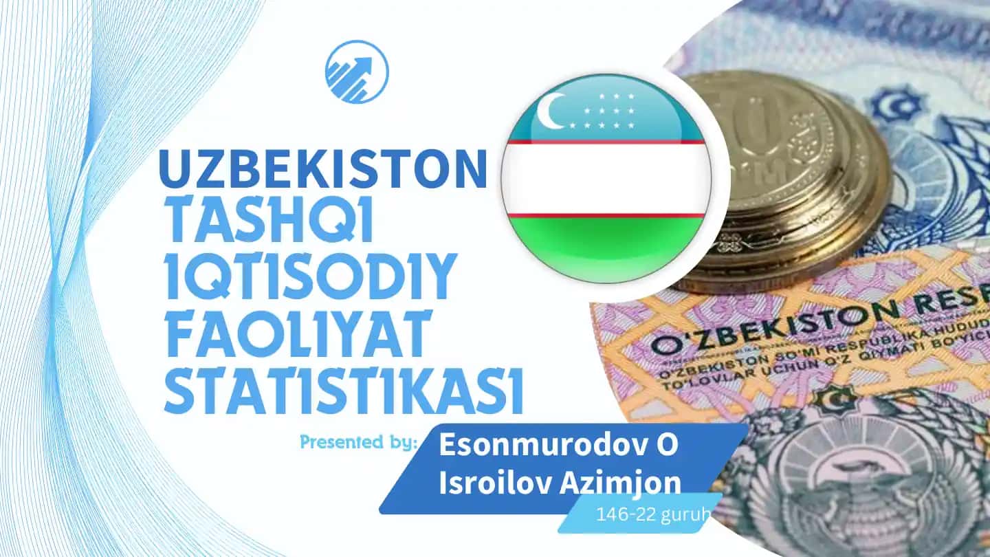 Tashqi iqtisodiy faoliyat statistikasi