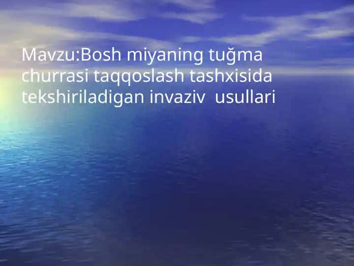 Boshmiyaning tuğma churralari tasnifi