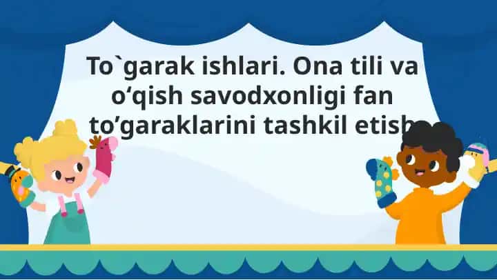Ona tili va o‘qish savodxonligi