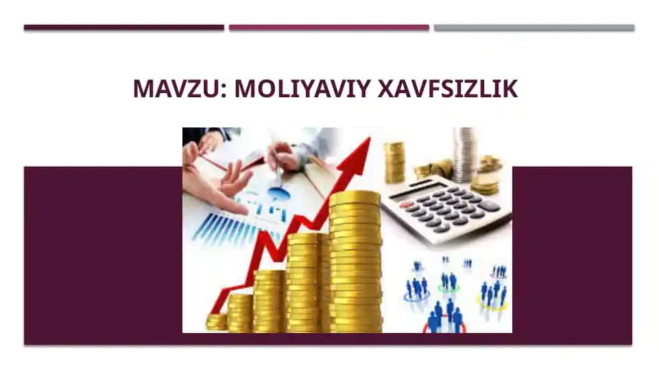 Moliyaviy xavfsizlik tushunchasi