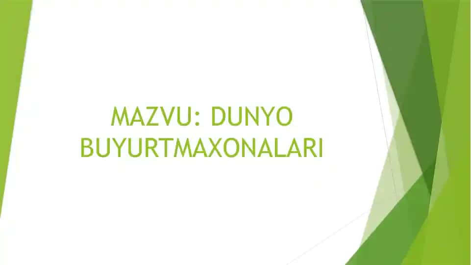 DUNYO BUYURTMAXONALARI