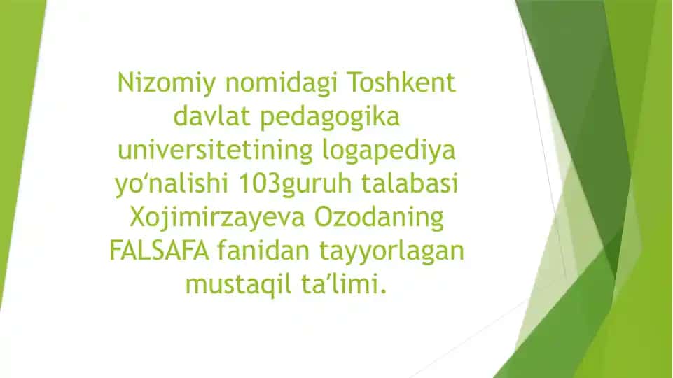 Estetikaning zamonaviy yondashuvlari