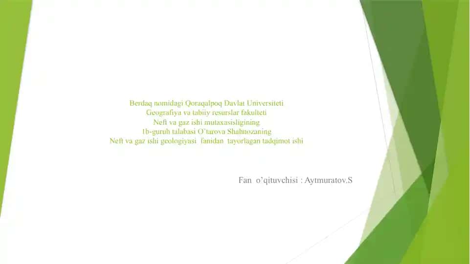 O’tkazuvchanlik haqida tadqiqot ishi
