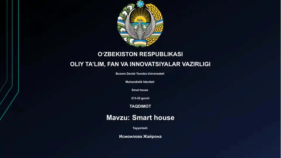 Smart house