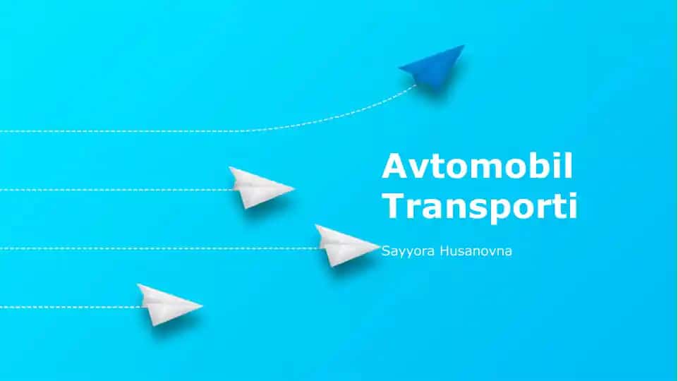 Avtomobil Transporti