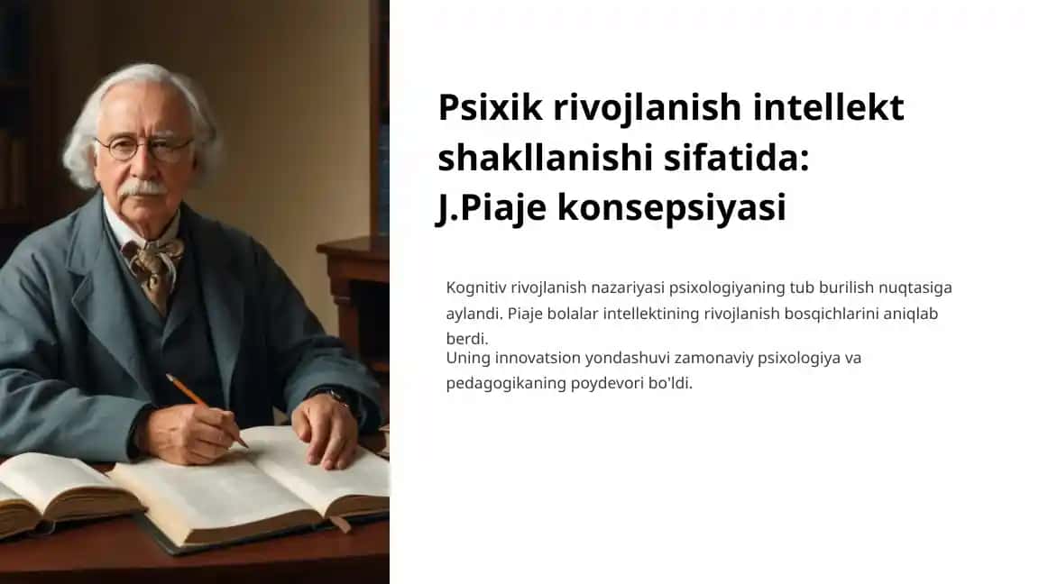J.Piaje konsepsiyasi