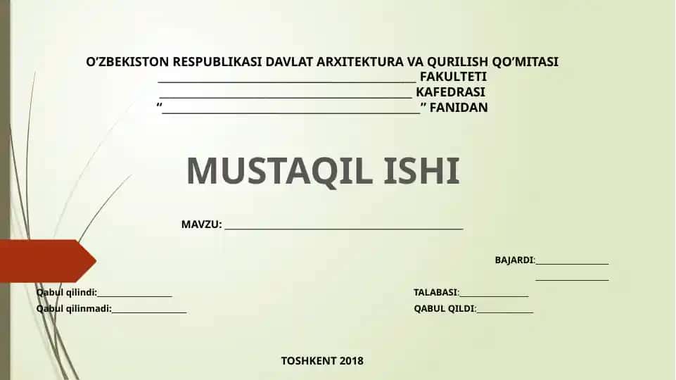 Tarkibli yog’och haqida umumiy ma’lumot