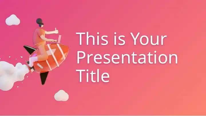 Presentation Template - "This is Your Presentation Title"