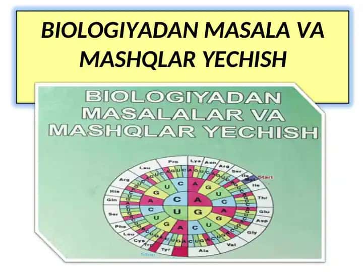 Didaktik maqsadli mashqlar va masalalar