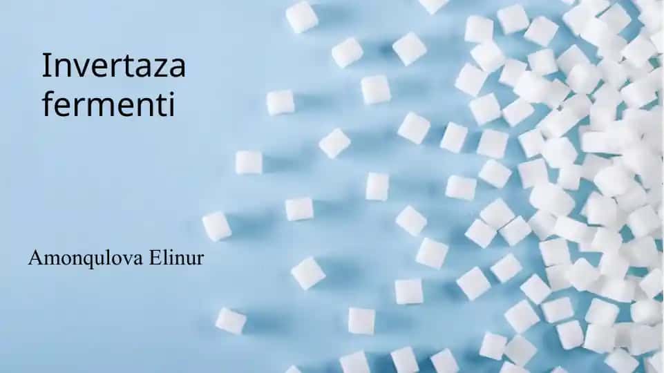 Invertaza fermenti