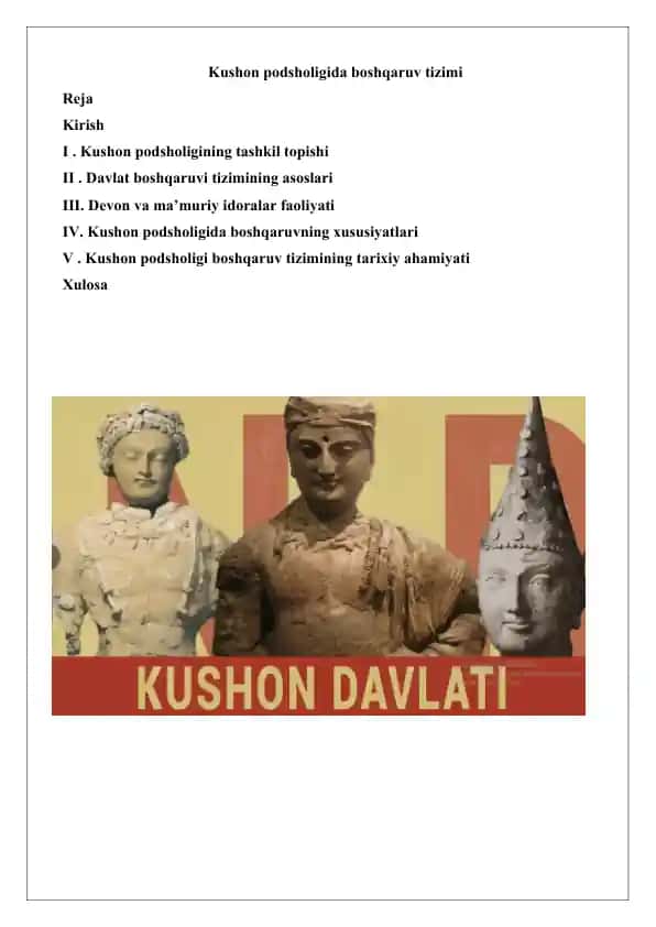 Kushon podsholigida boshqaruv tizimi 25