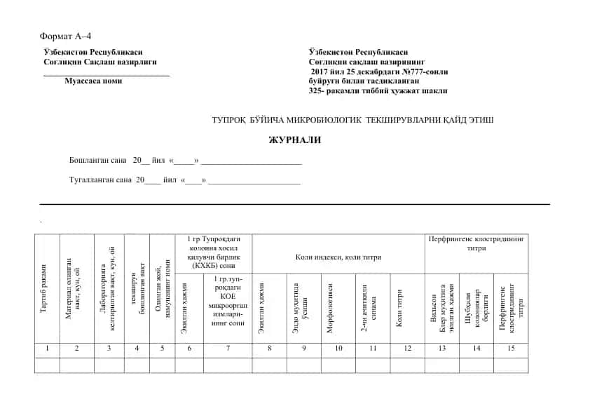 Tuproq bo'yicha mikrobiologik tekshiruvarlar