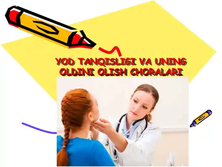 YOD TANQISLIGI VA UNING OLDINI OLISH CHORALARI