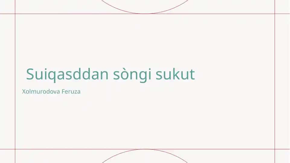 Suiqasddan sòngi sukut
