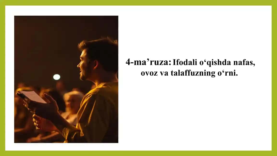 Ifodali o‘qish