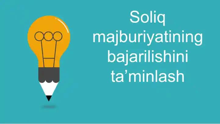 Soliq majburiyatining bajarilishini ta’minlash usullari
