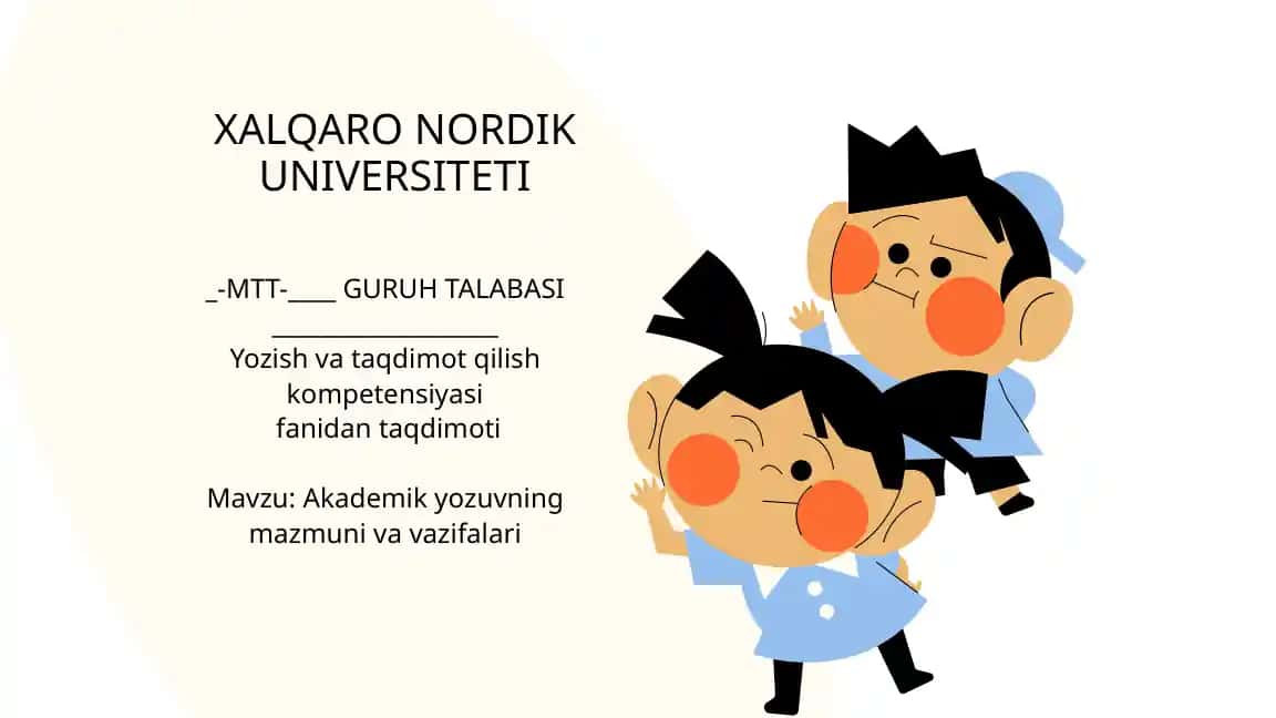 Akademik yozuvning mazmuni va vazifalari