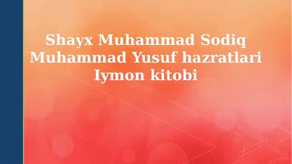 Iymon kitobi