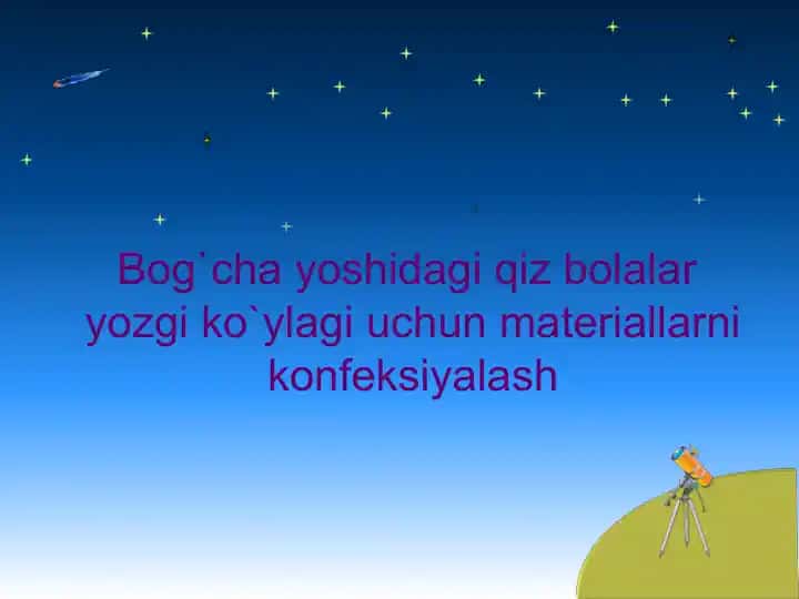 Bog`cha yoshidagi qiz bolalaryozgi ko`ylagi uchun materiallar