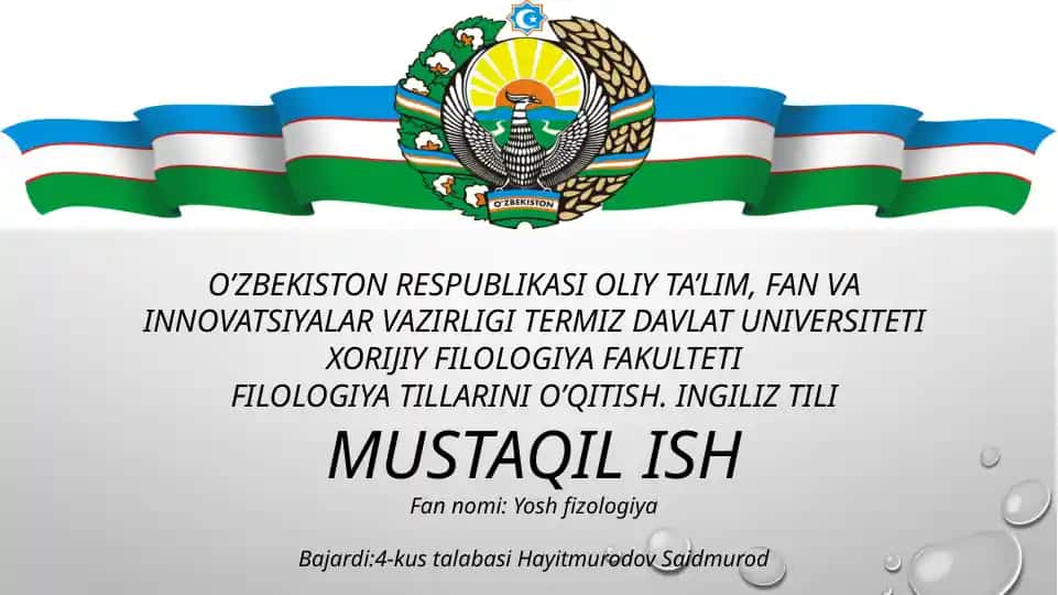 Yoshfizologiya