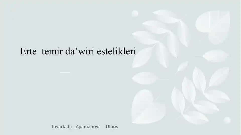 Ertetemirda’wiriestelikleri