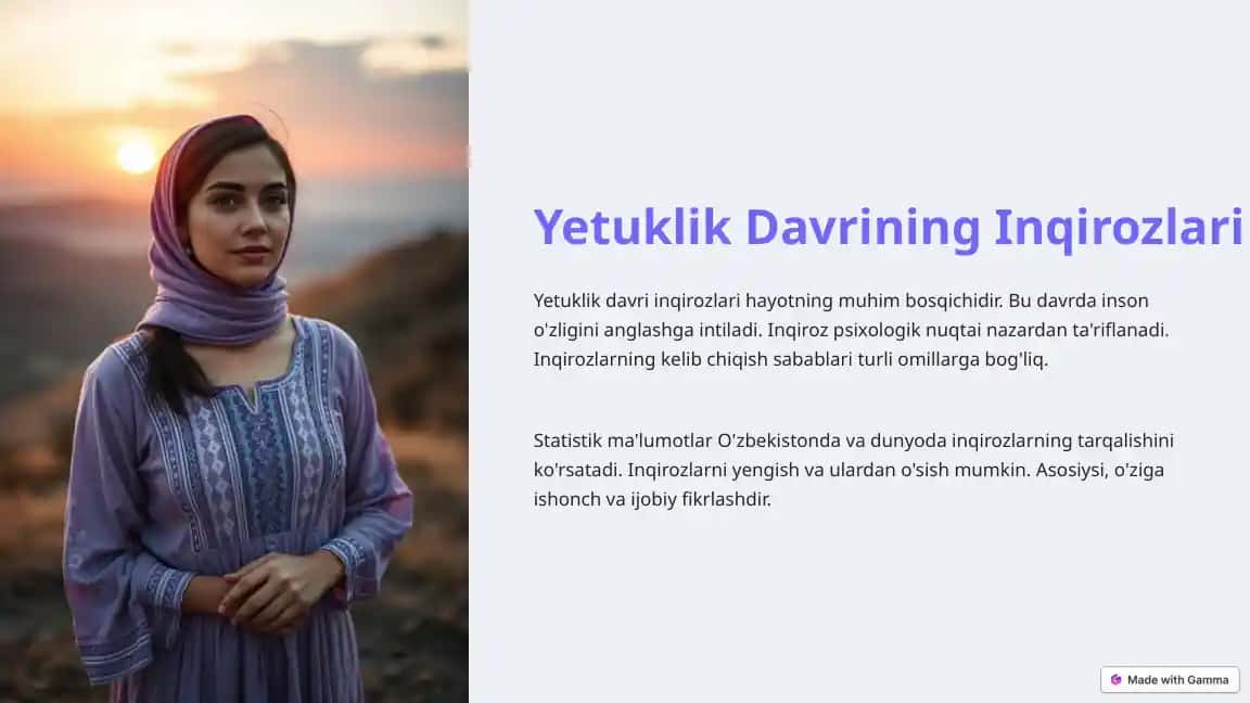 Yetuklik Davrining Inqirozlari